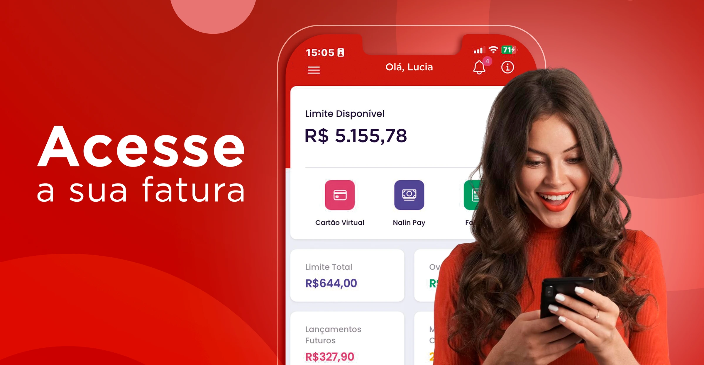 Acesse sua Fatura
